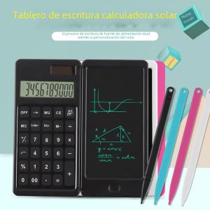 Creative Solar-Powered Student Calculator Notebook