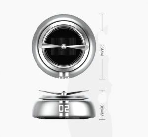Solar-Powered Car Air Freshener with Lasting Fragrance